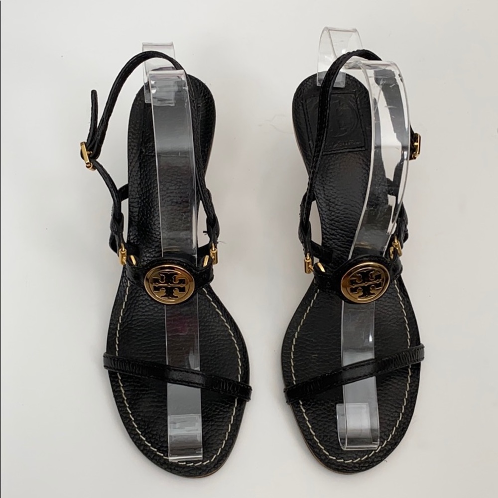 Tory Burch leather logo sandals